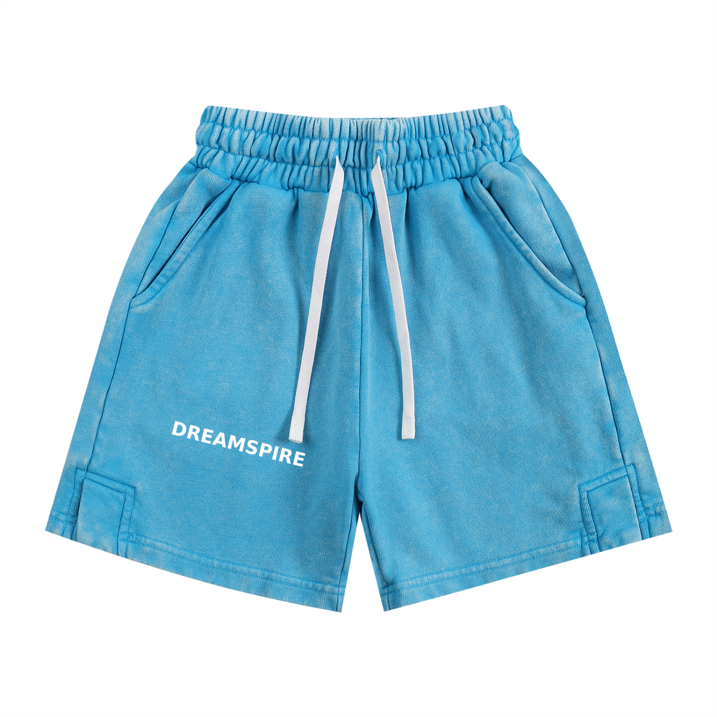 Dreamspire Classic Logo,Dreamspire Kids Shorts,Snow Washed Shorts,Premium Cotton Kidswear