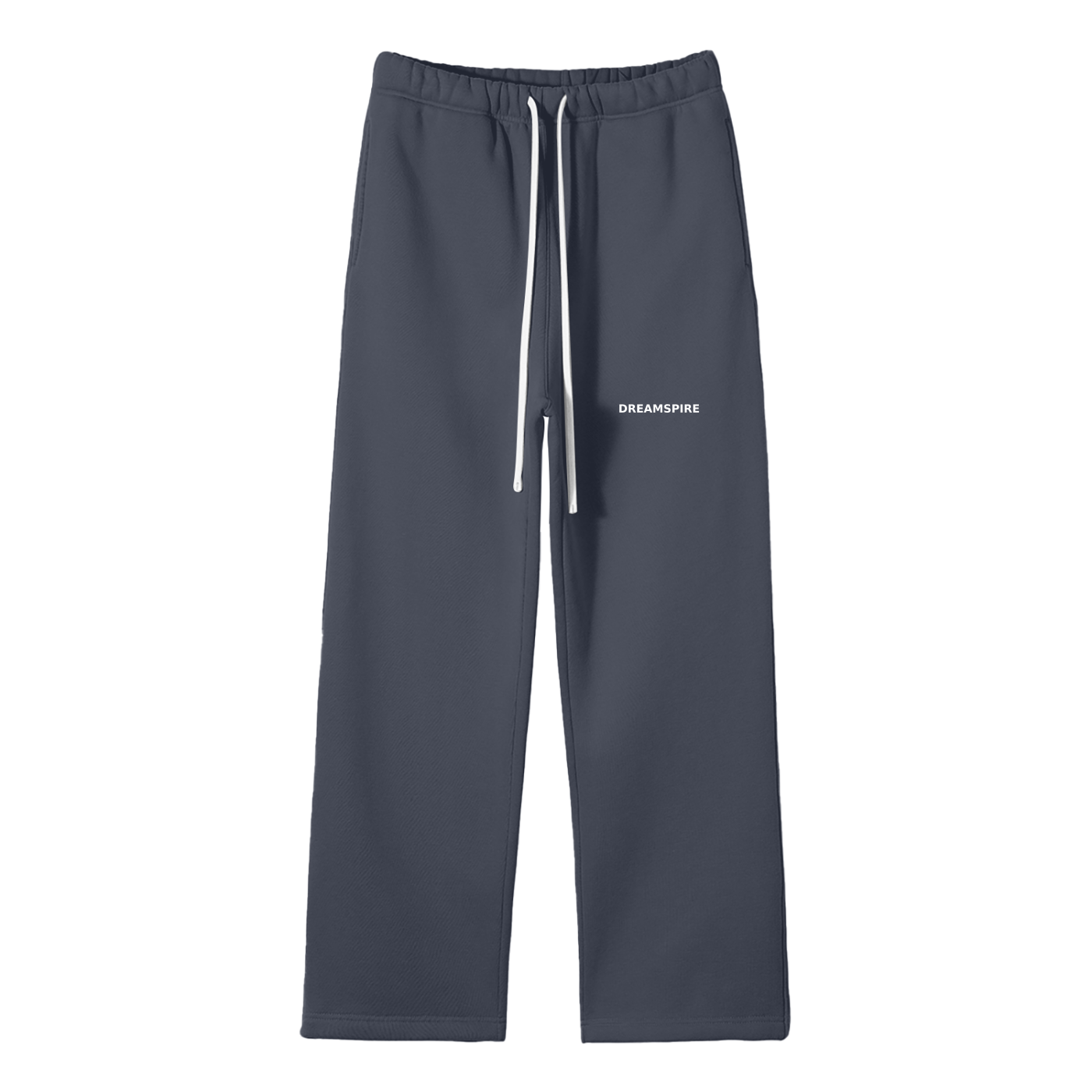 Dreamspire Classic Logo Unisex Solid Color Fleece Straight Leg Pants