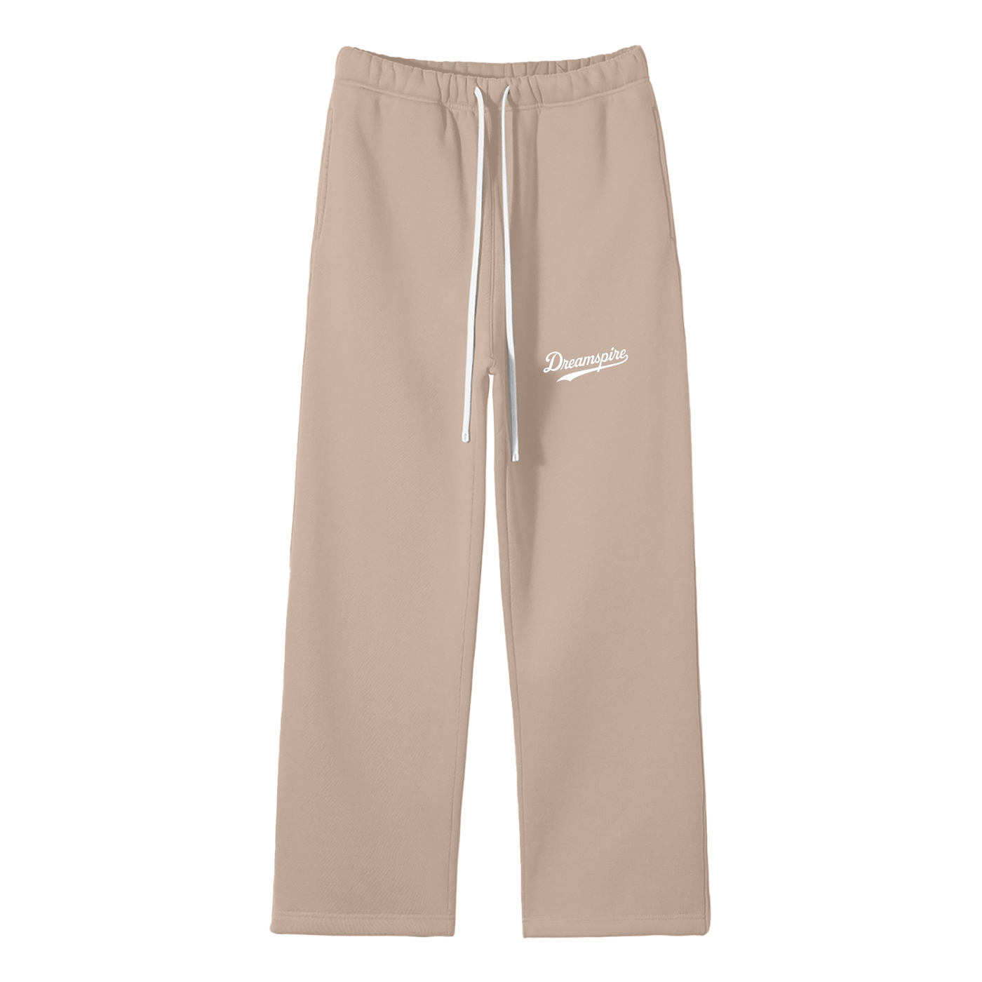 Dreamspire Baseball Unisex Solid Color Fleece Straight Leg Pants