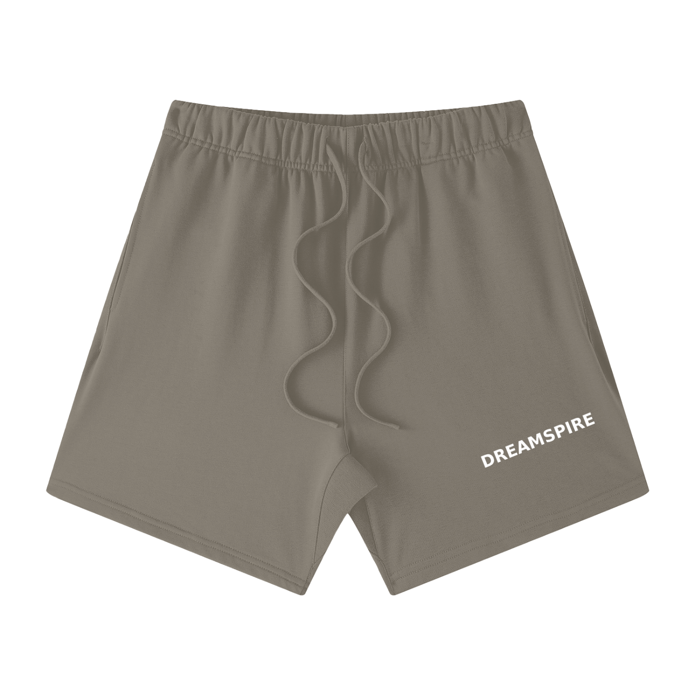Dreamspire Classic Logo Unisex Earth Tone Loose Fit Cotton Shorts