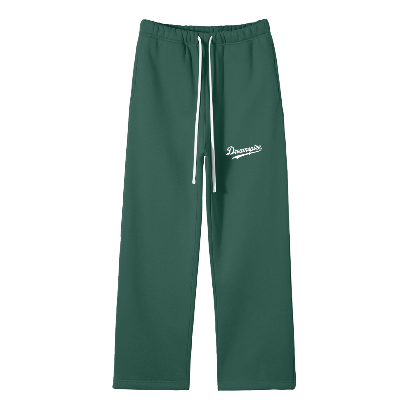 Dreamspire Baseball Unisex Solid Color Fleece Straight Leg Pants