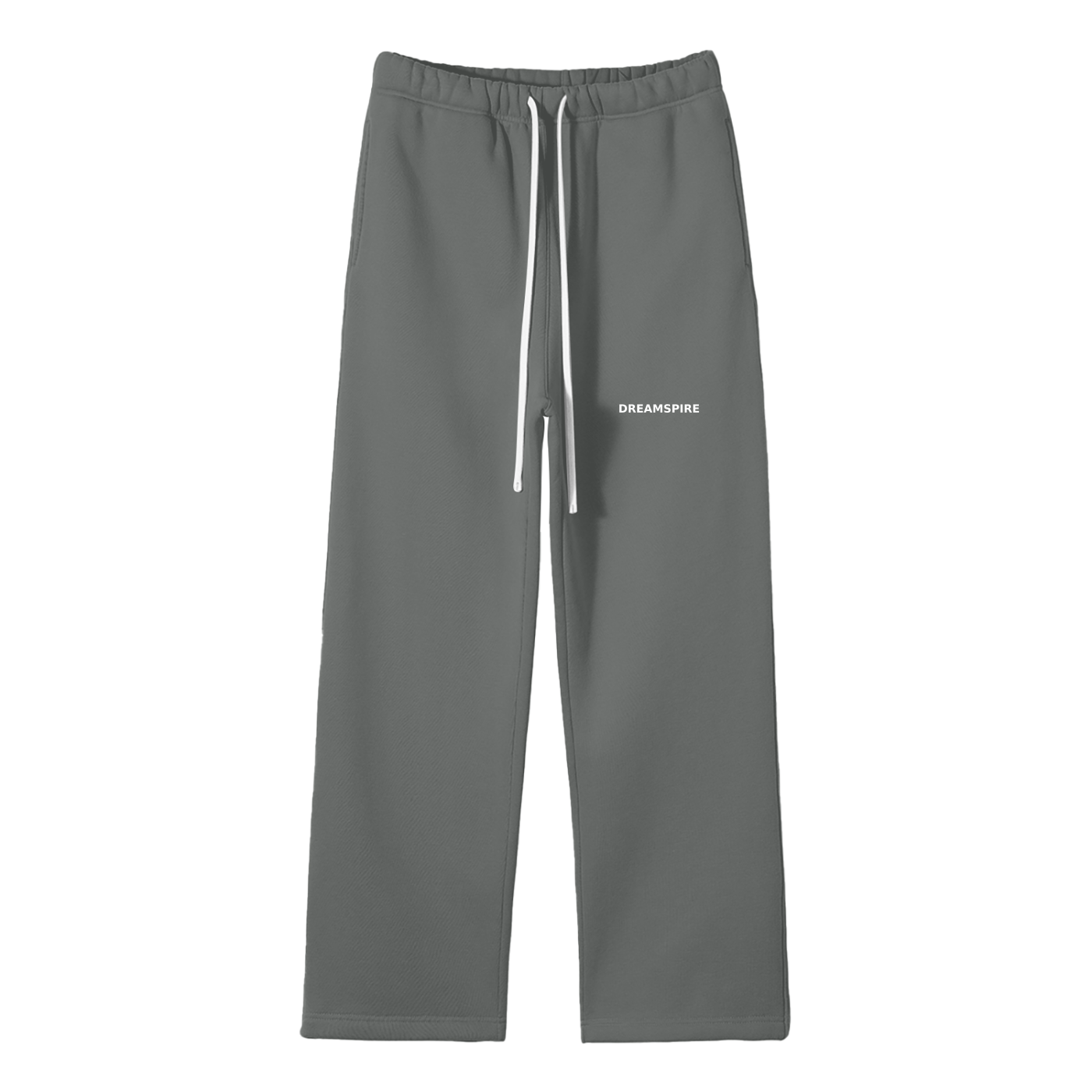 Dreamspire Classic Logo Unisex Solid Color Fleece Straight Leg Pants