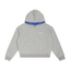 Dreamspire Classic logo Contrast Plaid Boxy Zip Hoodie