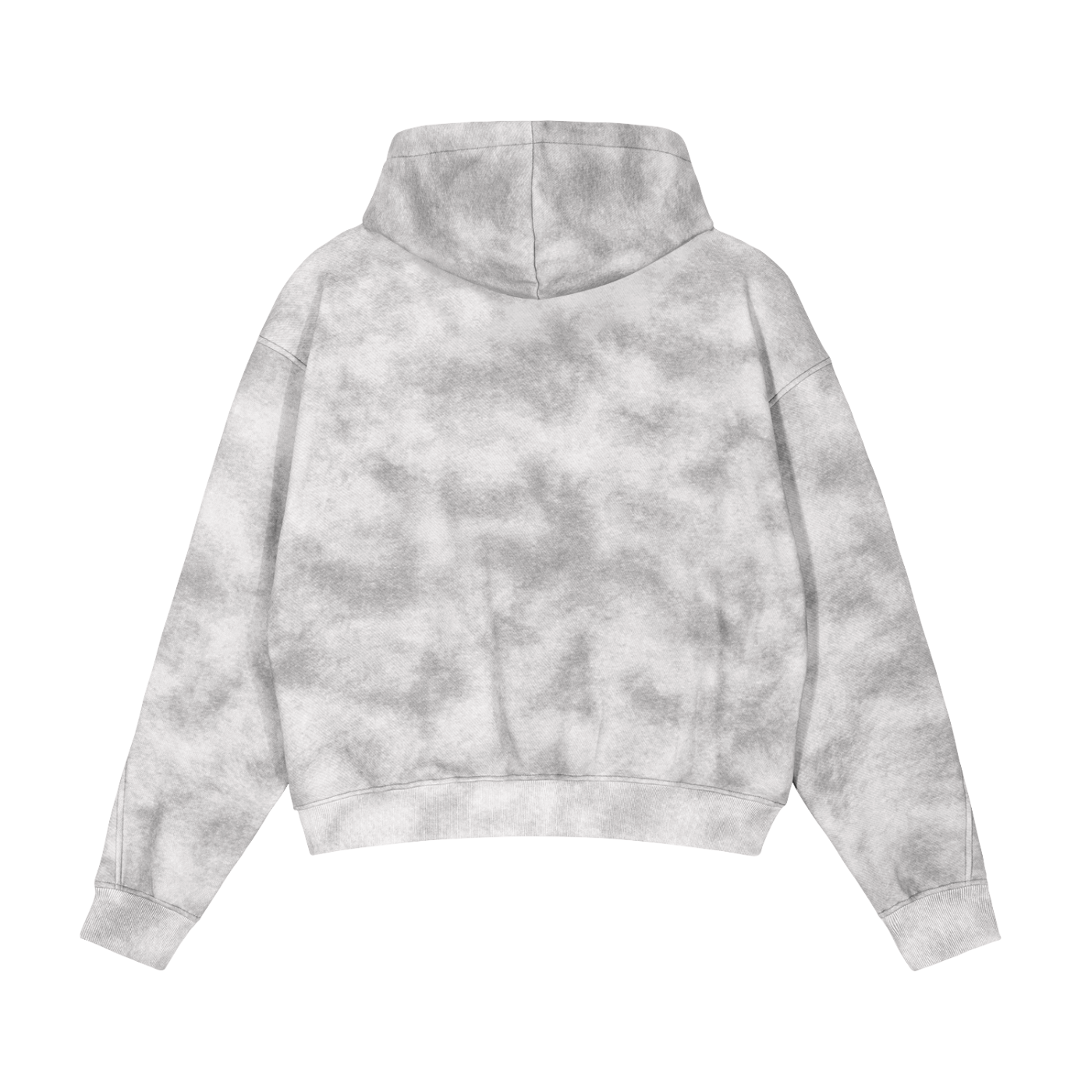 Dreamspire Basic logo Dirty Washed Zip-Up Fleece Hoodie