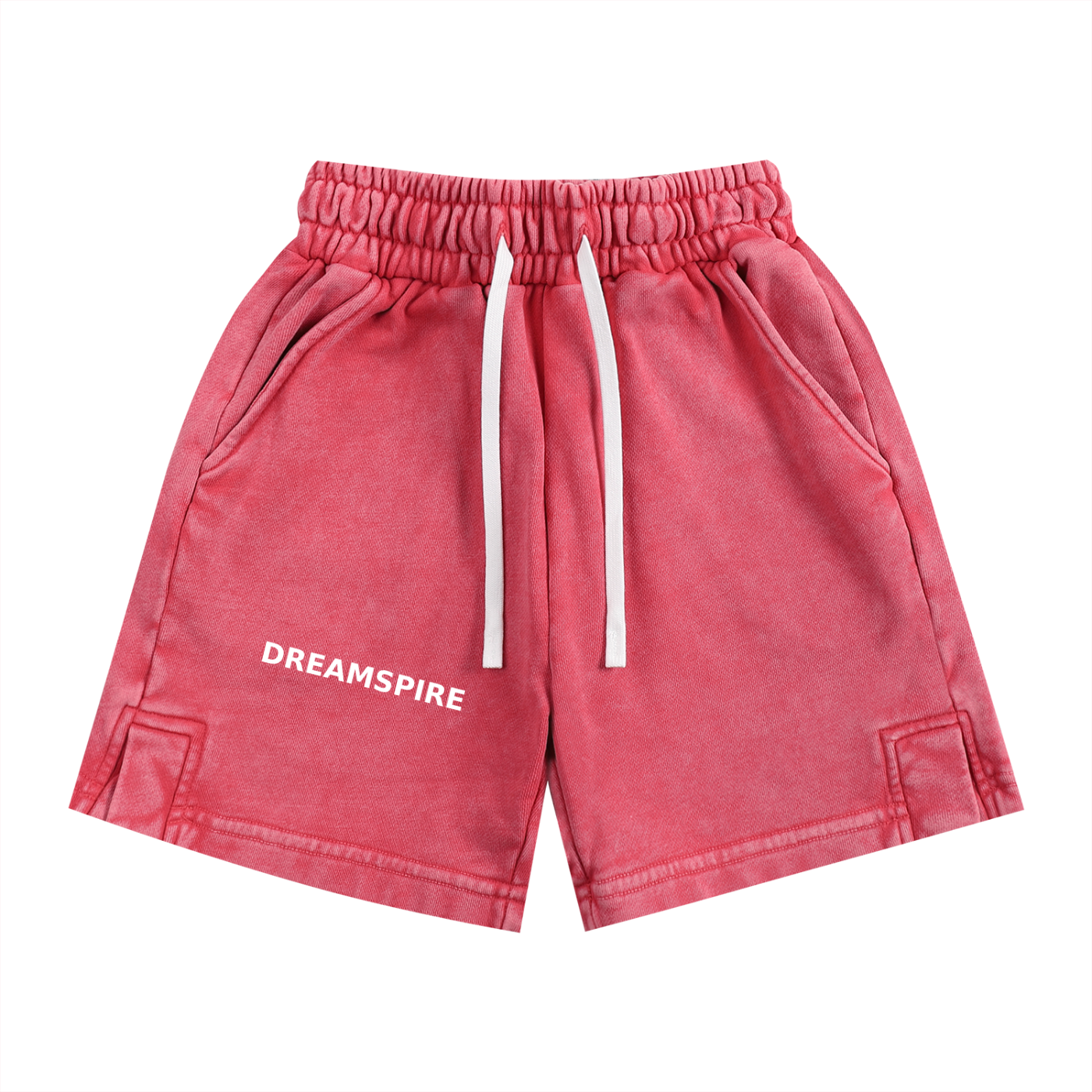 Dreamspire Classic Logo,Dreamspire Kids Shorts,Snow Washed Shorts,Premium Cotton Kidswear