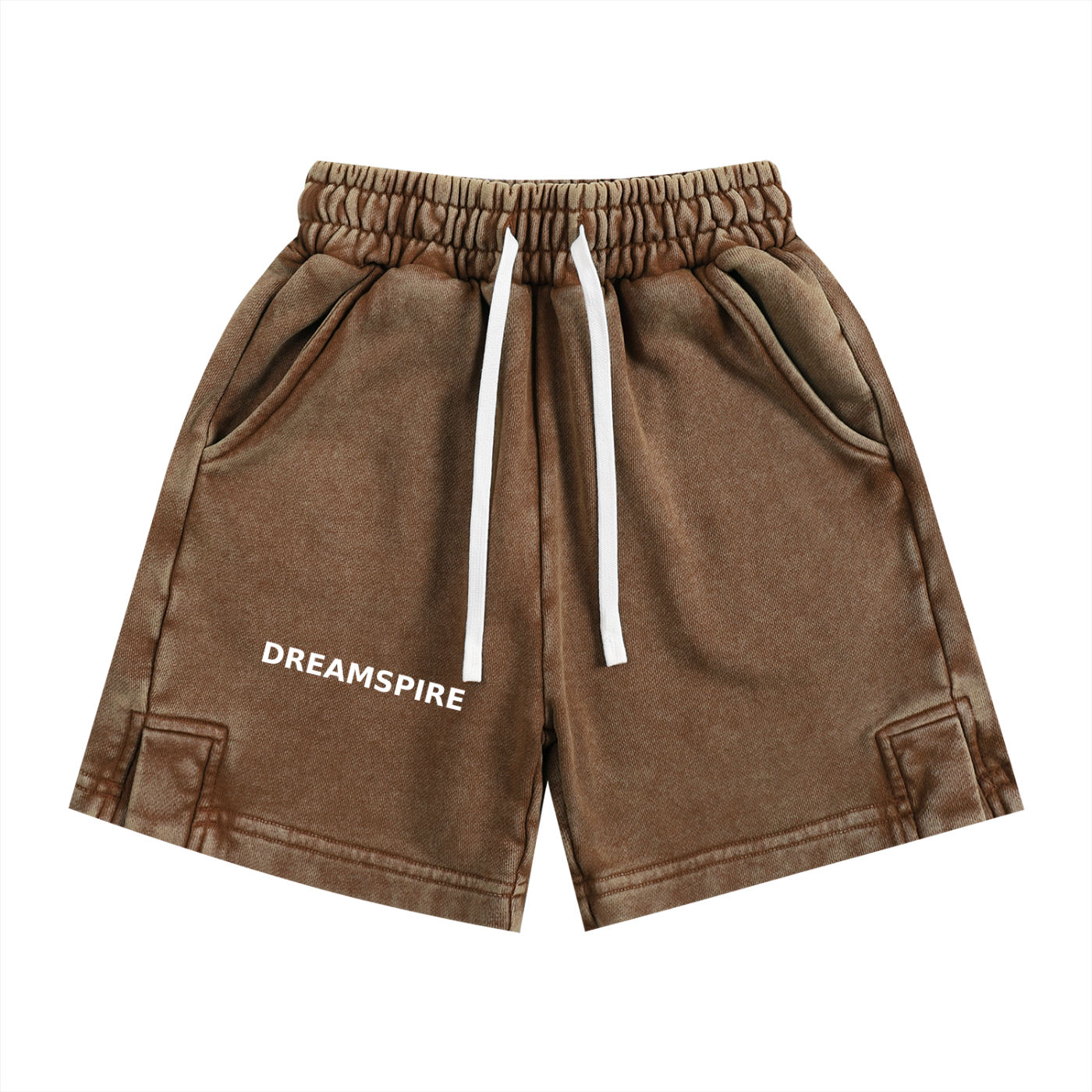 Dreamspire Classic Logo,Dreamspire Kids Shorts,Snow Washed Shorts,Premium Cotton Kidswear