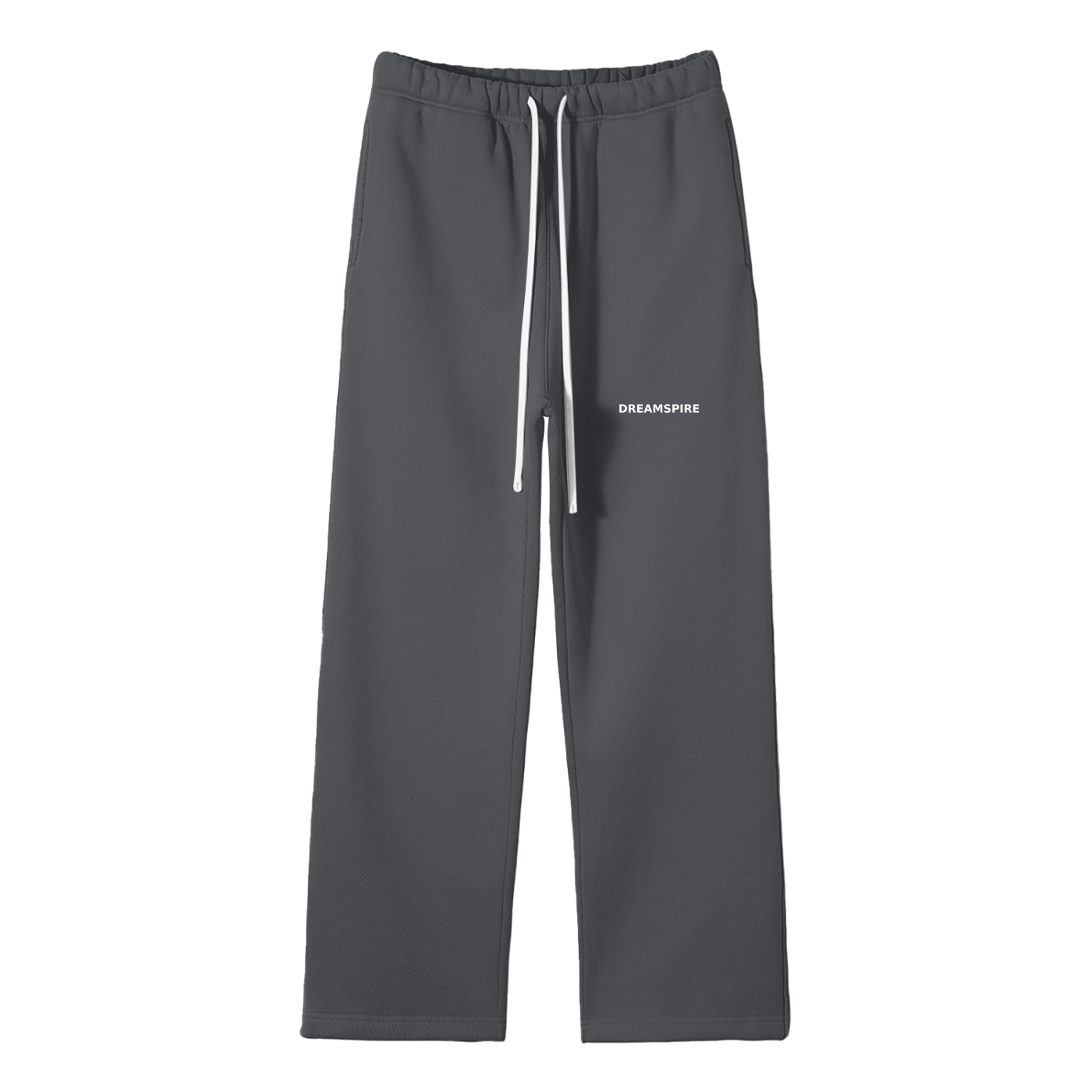 Dreamspire Classic Logo Unisex Solid Color Fleece Straight Leg Pants
