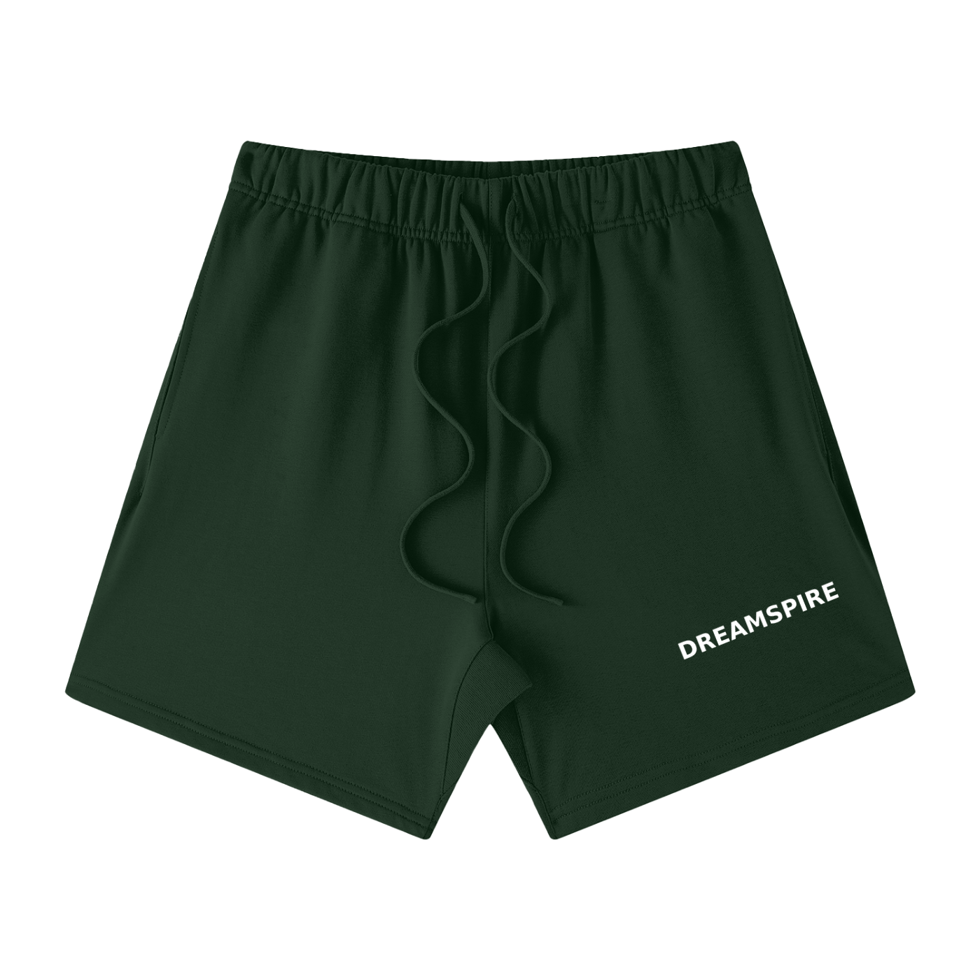 Dreamspire Classic Logo Unisex Earth Tone Loose Fit Cotton Shorts