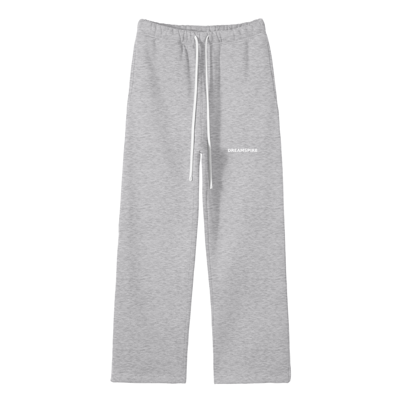 Dreamspire Classic Logo Unisex Solid Color Fleece Straight Leg Pants
