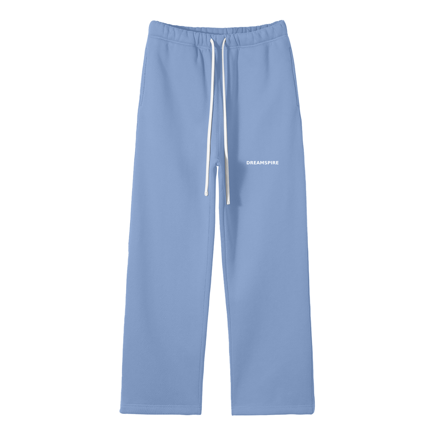Dreamspire Classic Logo Unisex Solid Color Fleece Straight Leg Pants