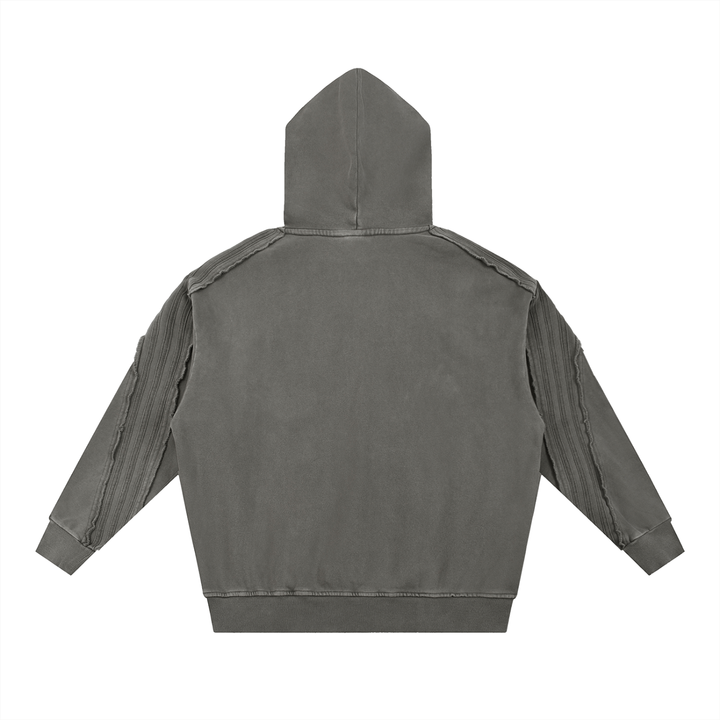 Dreamspire Classic logo Snow Washed Tape Raw Edge Hoodie