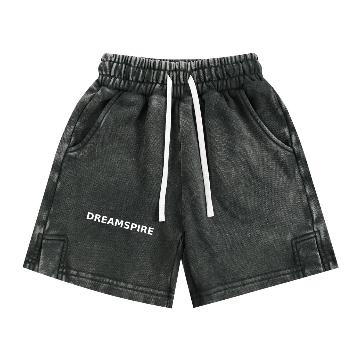 Dreamspire Classic Logo,Dreamspire Kids Shorts,Snow Washed Shorts,Premium Cotton Kidswear