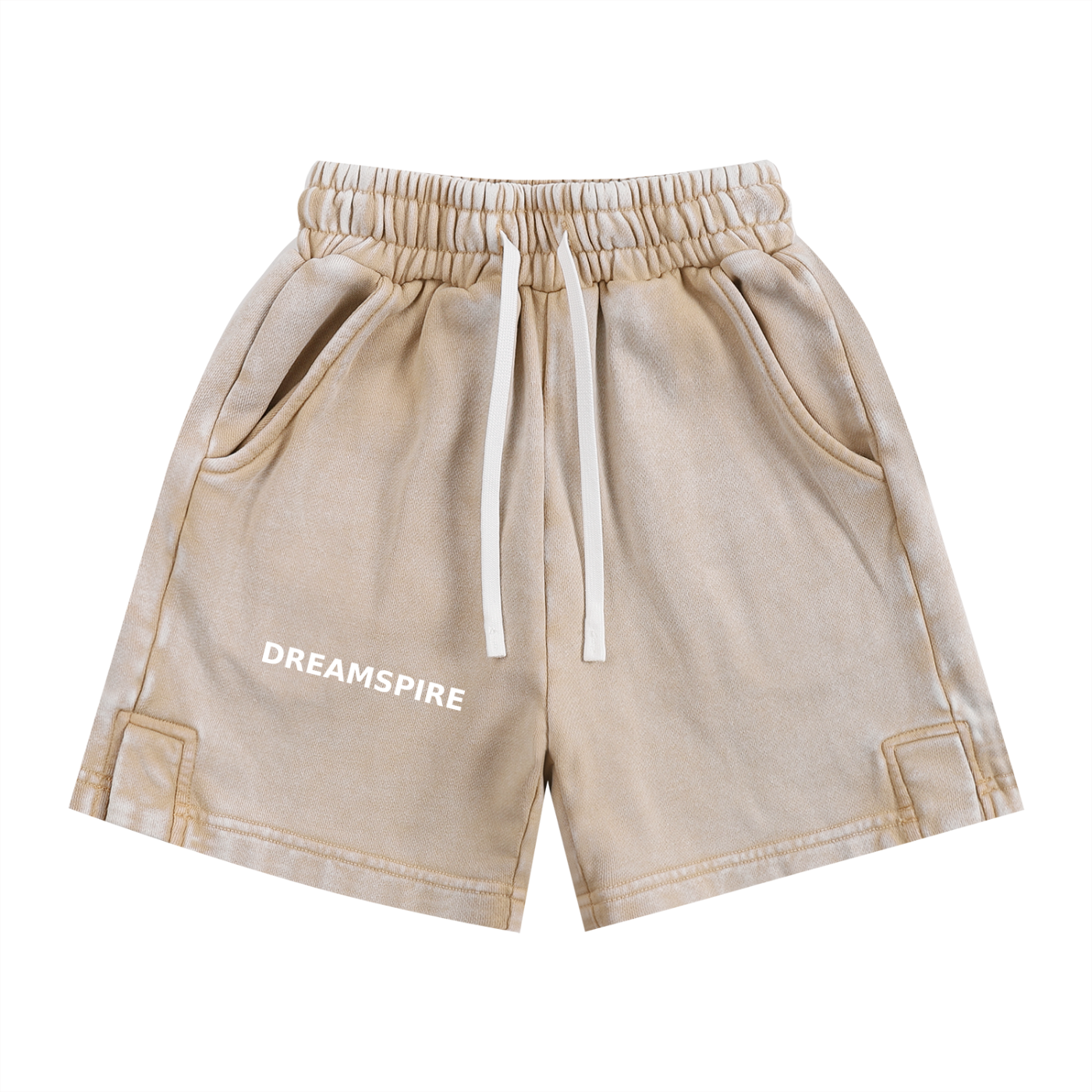 Dreamspire Classic Logo,Dreamspire Kids Shorts,Snow Washed Shorts,Premium Cotton Kidswear