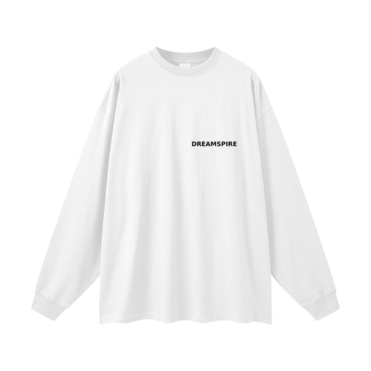 Dreamspire Basic logo Oversized Unisex Long Sleeve T-Shirt