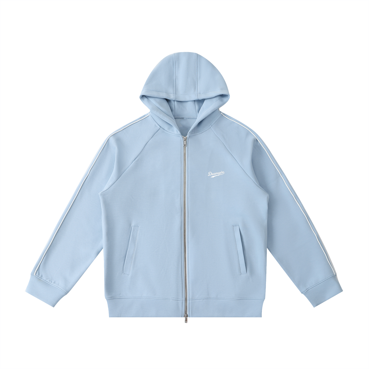 Dreamspire Baseball Heavyweight Raglan Sleeve Zip Hoodie