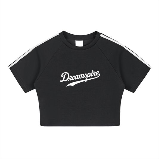 Taped Cooling Performance Crop Top
