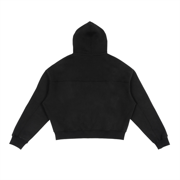 Dreamspire Baseball Fleece Zip-Up Boxy Hoodie