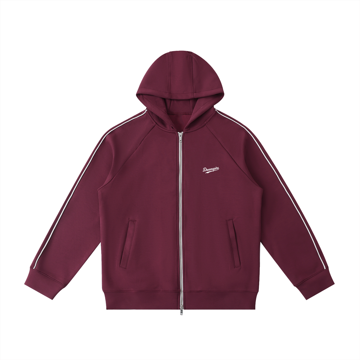 Dreamspire Baseball Heavyweight Raglan Sleeve Zip Hoodie
