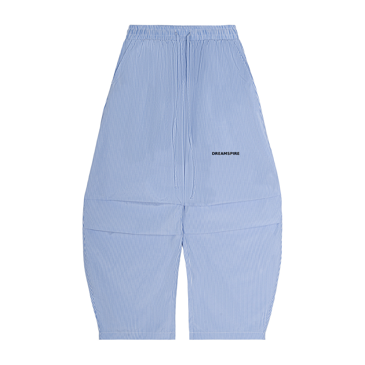 Dreamspire Classic logo Vertical Stripe Drawstring Barrel Pants