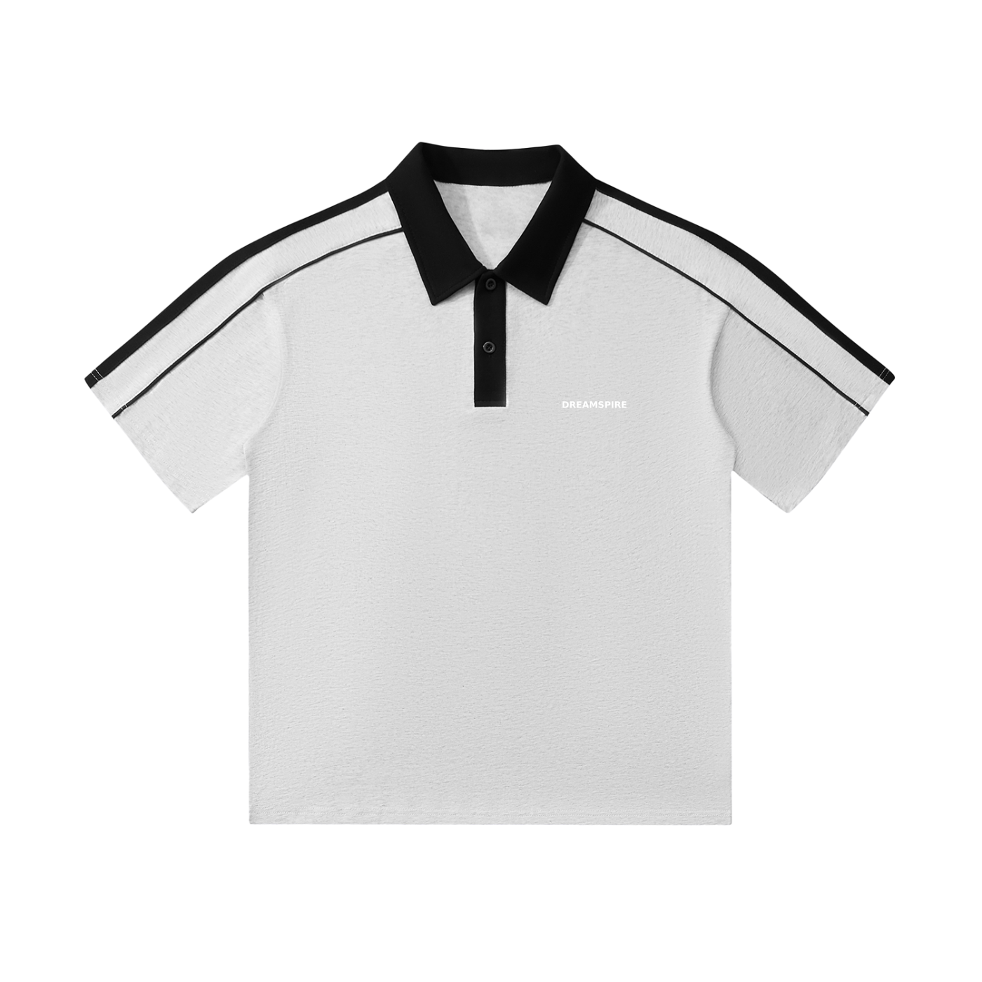 Dreamspire Classic logo Contrast Collar Short-Sleeve Polo Shirt