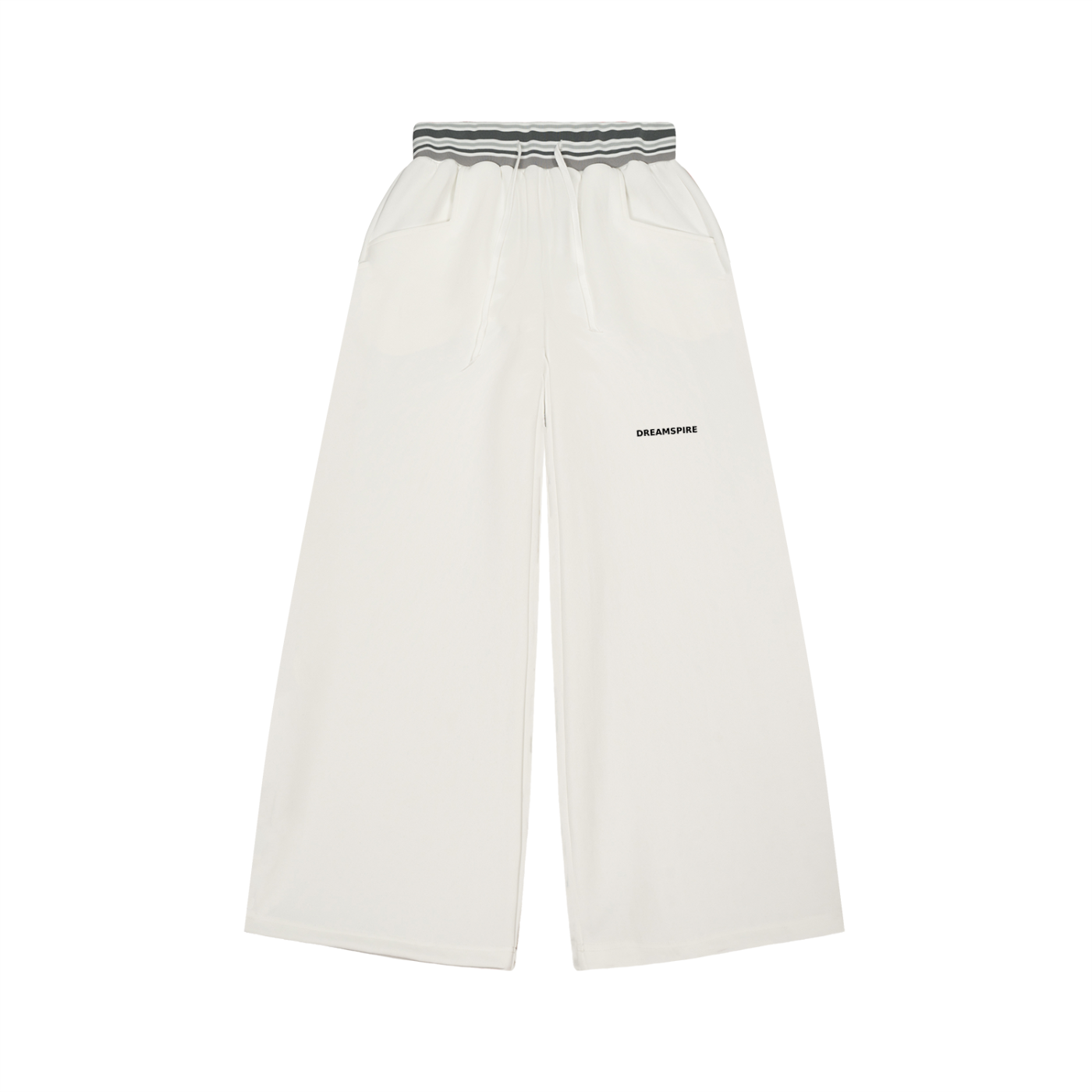 Dreamspire Classic logo Striped Waist Wide Leg Pants