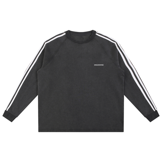 Dreamspire Classic logo Snow Washed Contrast Tape Sweatshirt