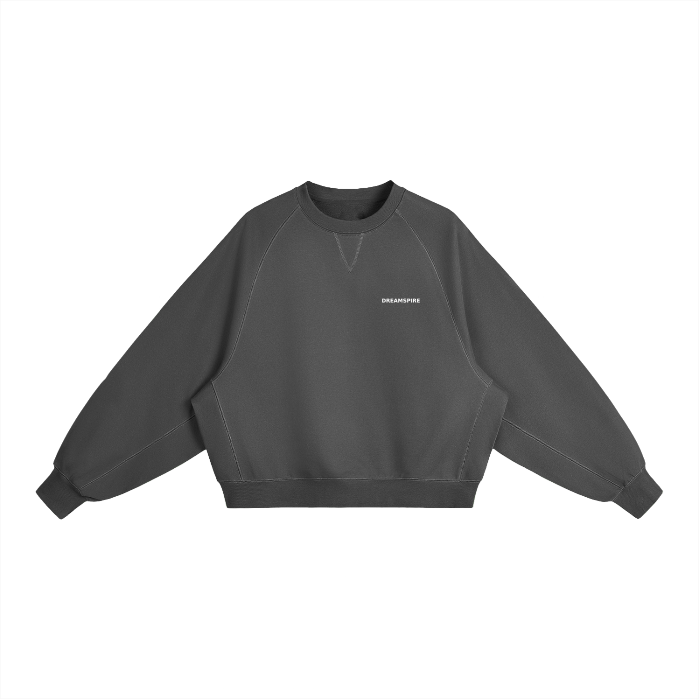 Dreamspire Classic logo Essential Heavyweight Dolman Sleeve Boxy Sweatshirt