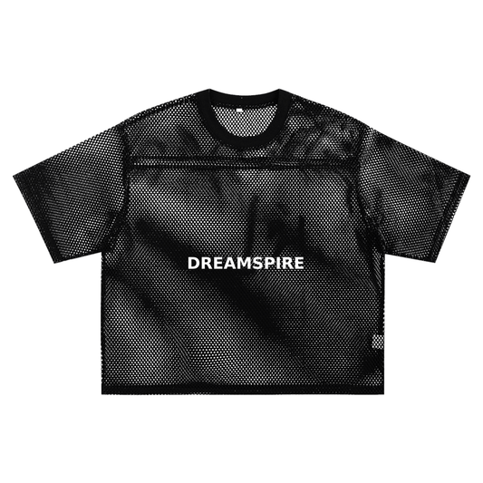 See-through Boxy Net T-shirt