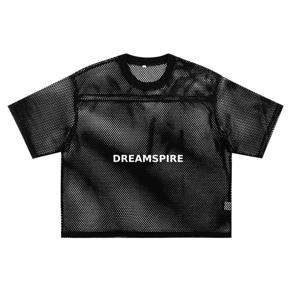 Dreamspire Classic Logo See-through Boxy Net T-shirt