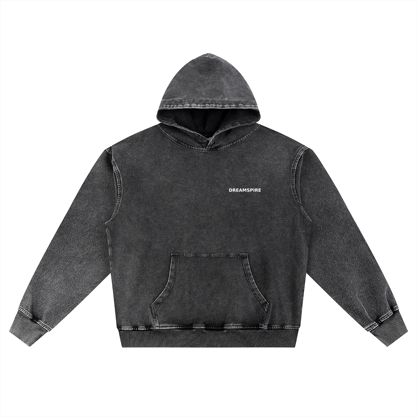 Dreamspire Classic logo Snow Wash Oversized Hoodie