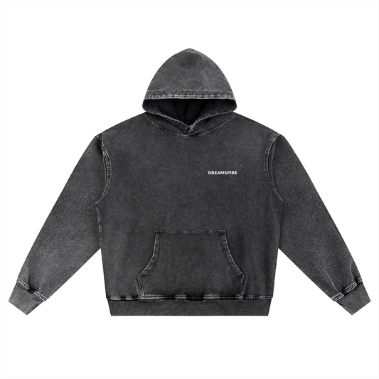 Dreamspire Classic logo Snow Wash Oversized Hoodie
