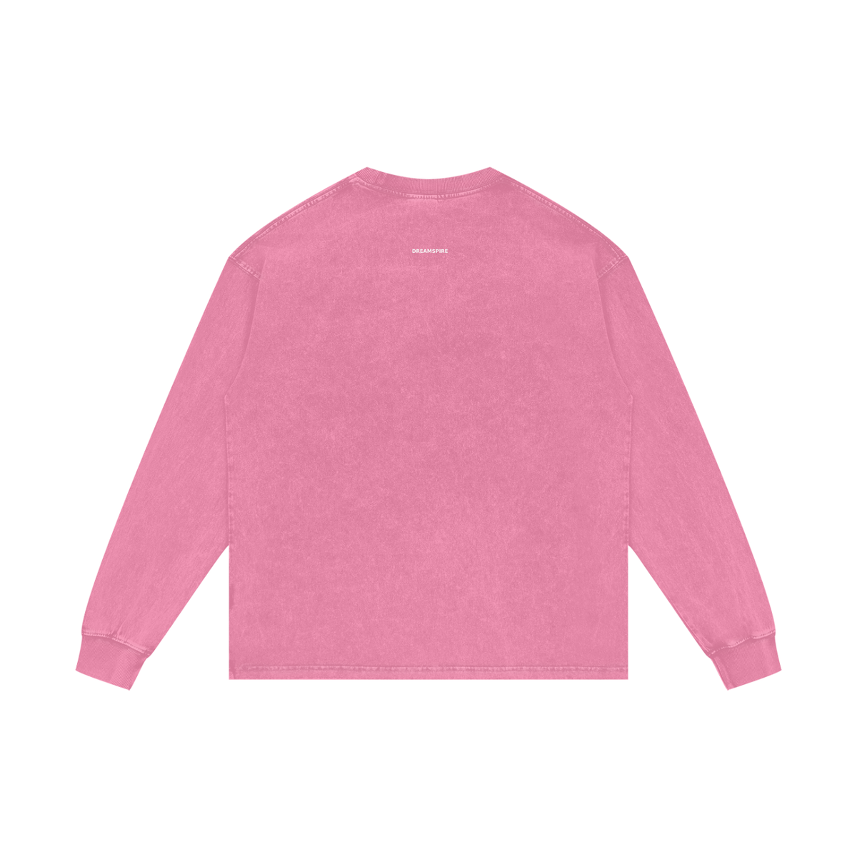 Dreamspire Classic logo Acid Wash Oversize Long Sleeve T-Shirt