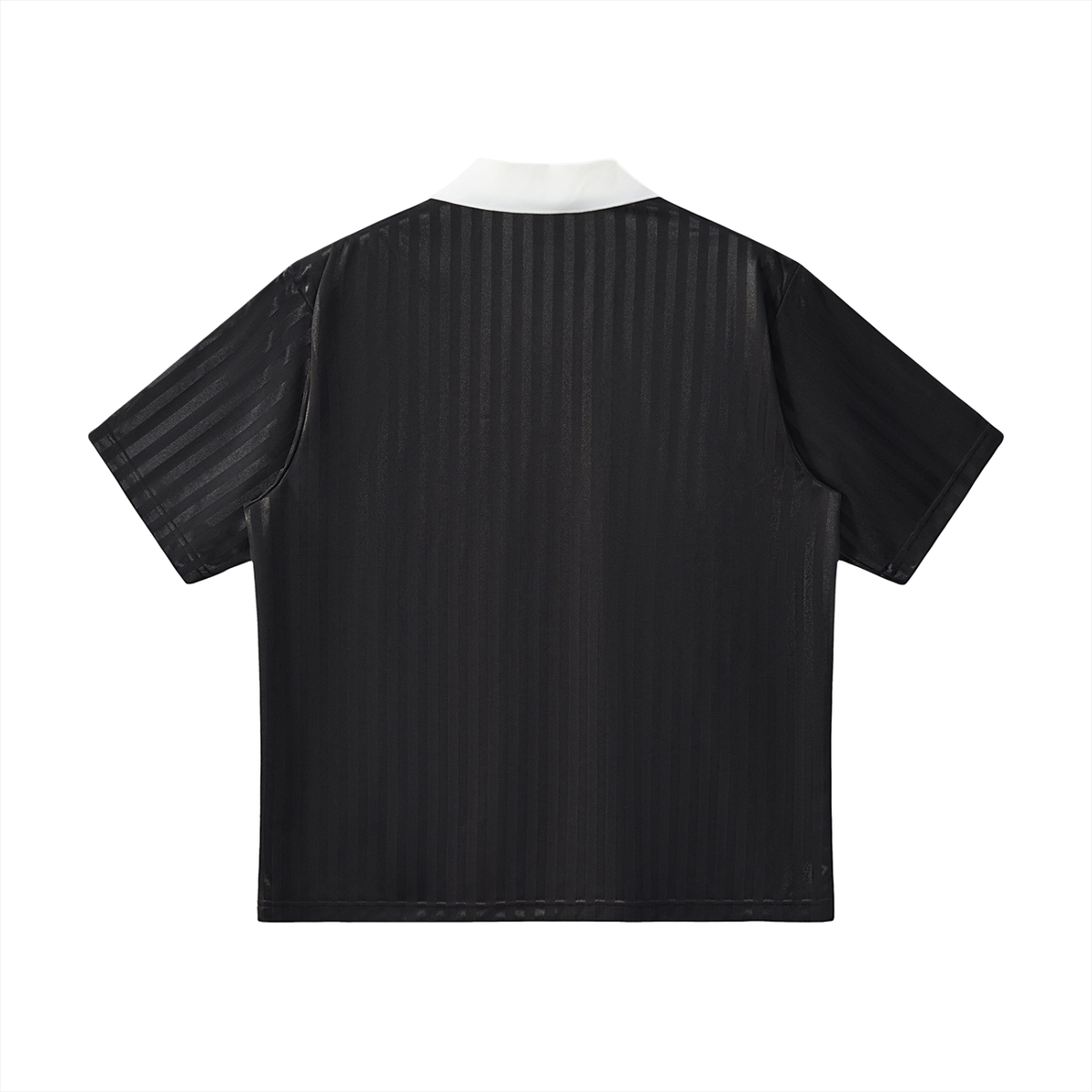 Dreamspire Baseball logo Contrast Collar Striped Soccer Jersey