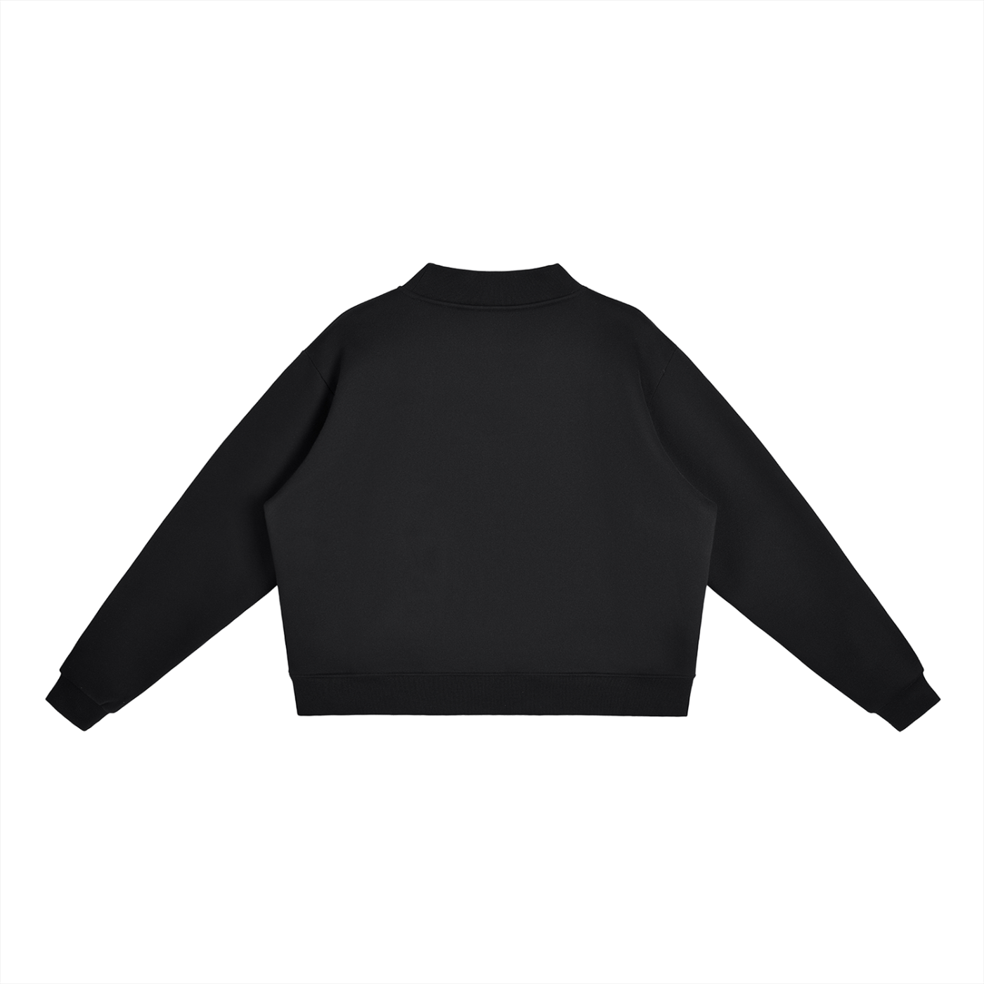 Dreamspire Classic logo Essential Fleece Mock-Neck Crew Sweatshirt