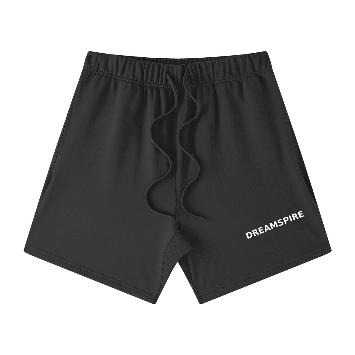 Dreamspire Classic Logo Unisex Earth Tone Loose Fit Cotton Shorts