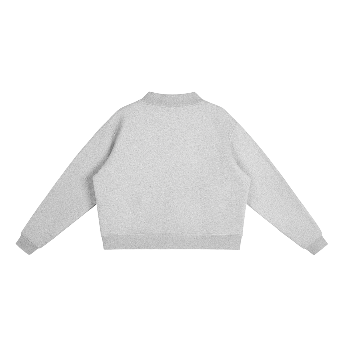 Dreamspire Classic logo Essential Fleece Mock-Neck Crew Sweatshirt