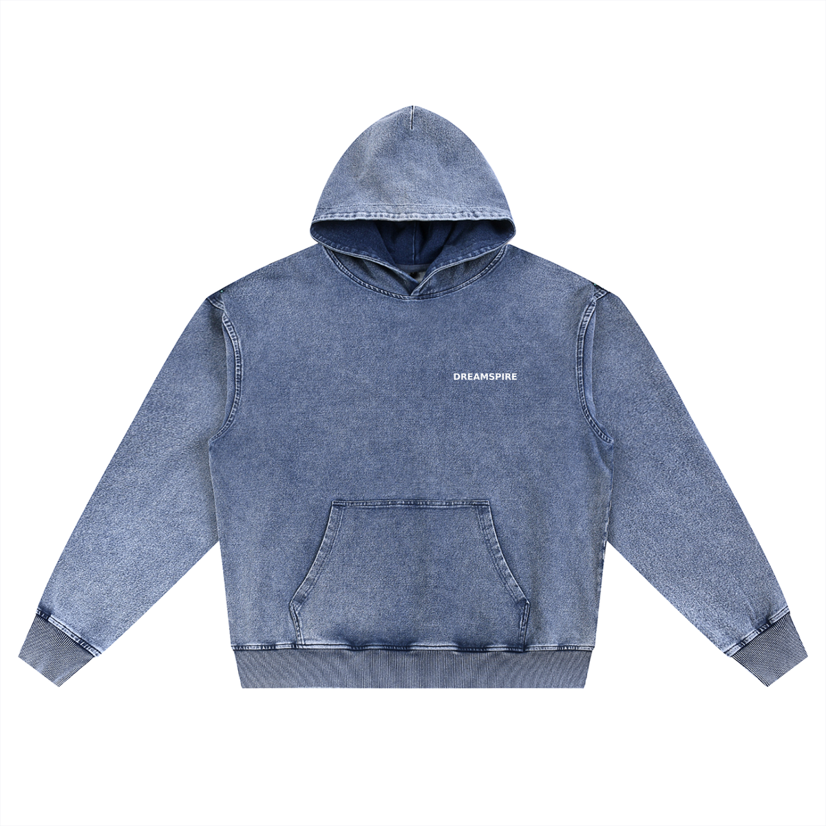 Dreamspire Classic logo Snow Wash Oversized Hoodie