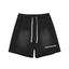 Dreamspire Classic Logo Sun Fade Raw Edge Cotton Shorts