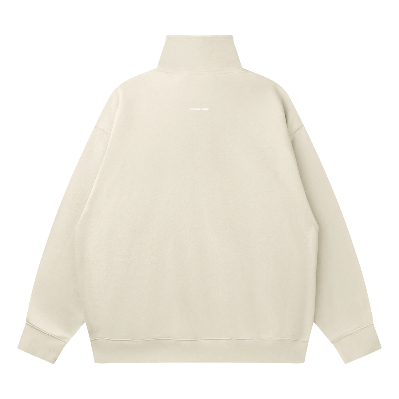 Dreamspire Classic logo Quarter-Zip Drop Shoulder Sweatshirt