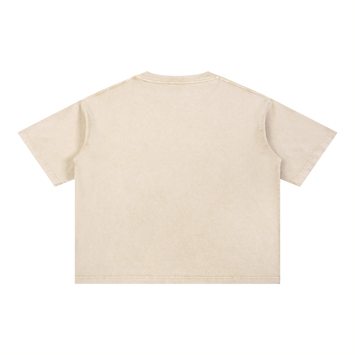 Dreamspire Classic logo Mineral Wash Boxy Cotton T-Shirt