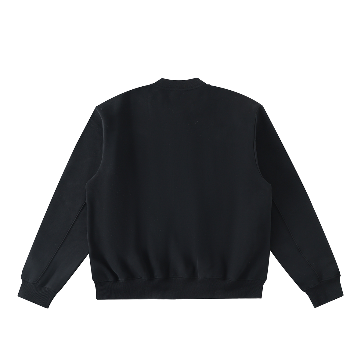 Dreamspire Classic Logo Essential Zip-Up Fleeced Varsity Jacket