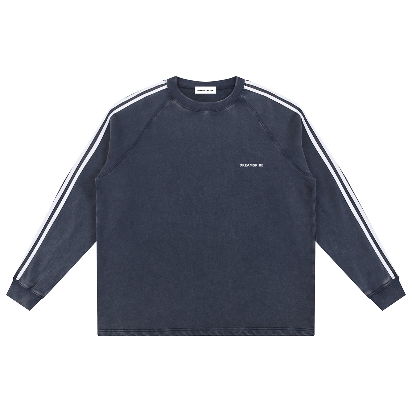 Dreamspire Classic logo Snow Washed Contrast Tape Sweatshirt