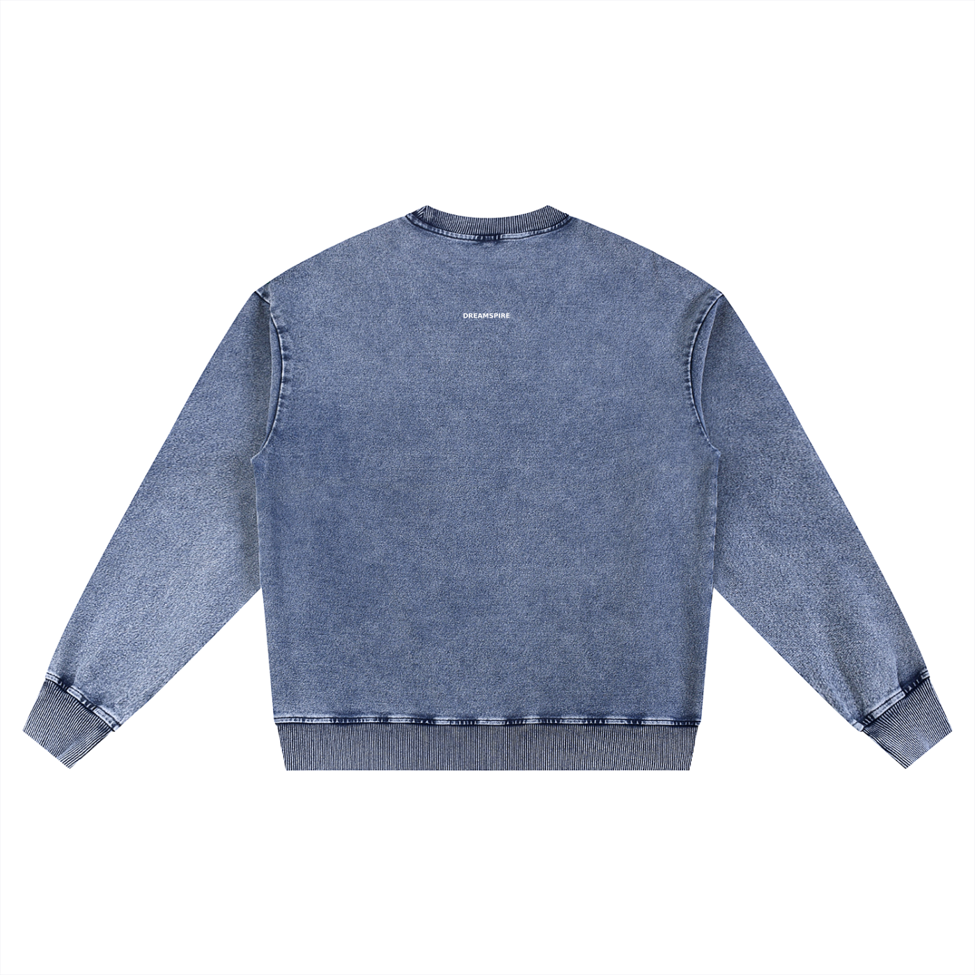 Dreamspire Classic logo Snow Wash Oversized Crewneck Sweatshirt