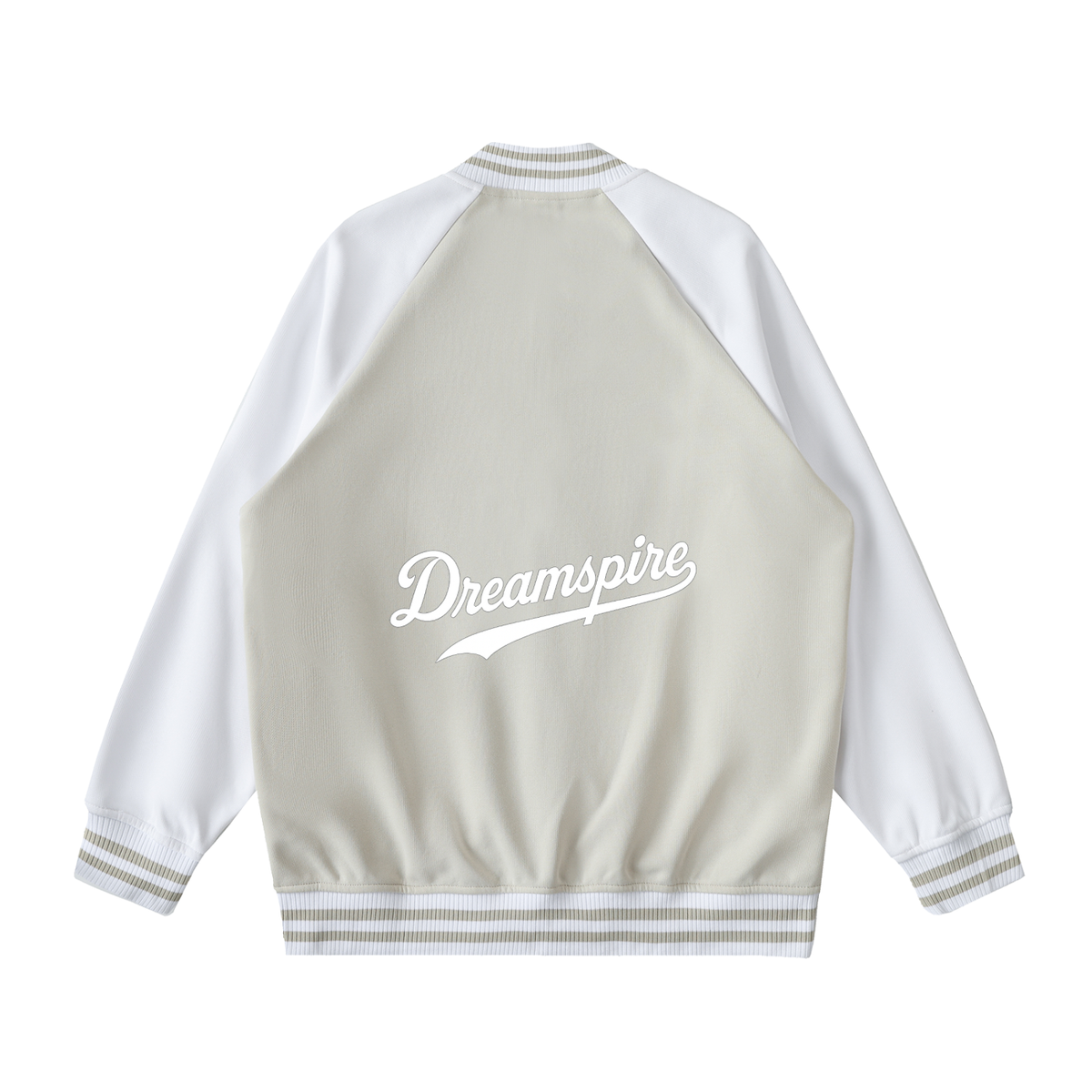 Dreamspire Baseball Two Tone Raglan Sleeve Varsity Jacket