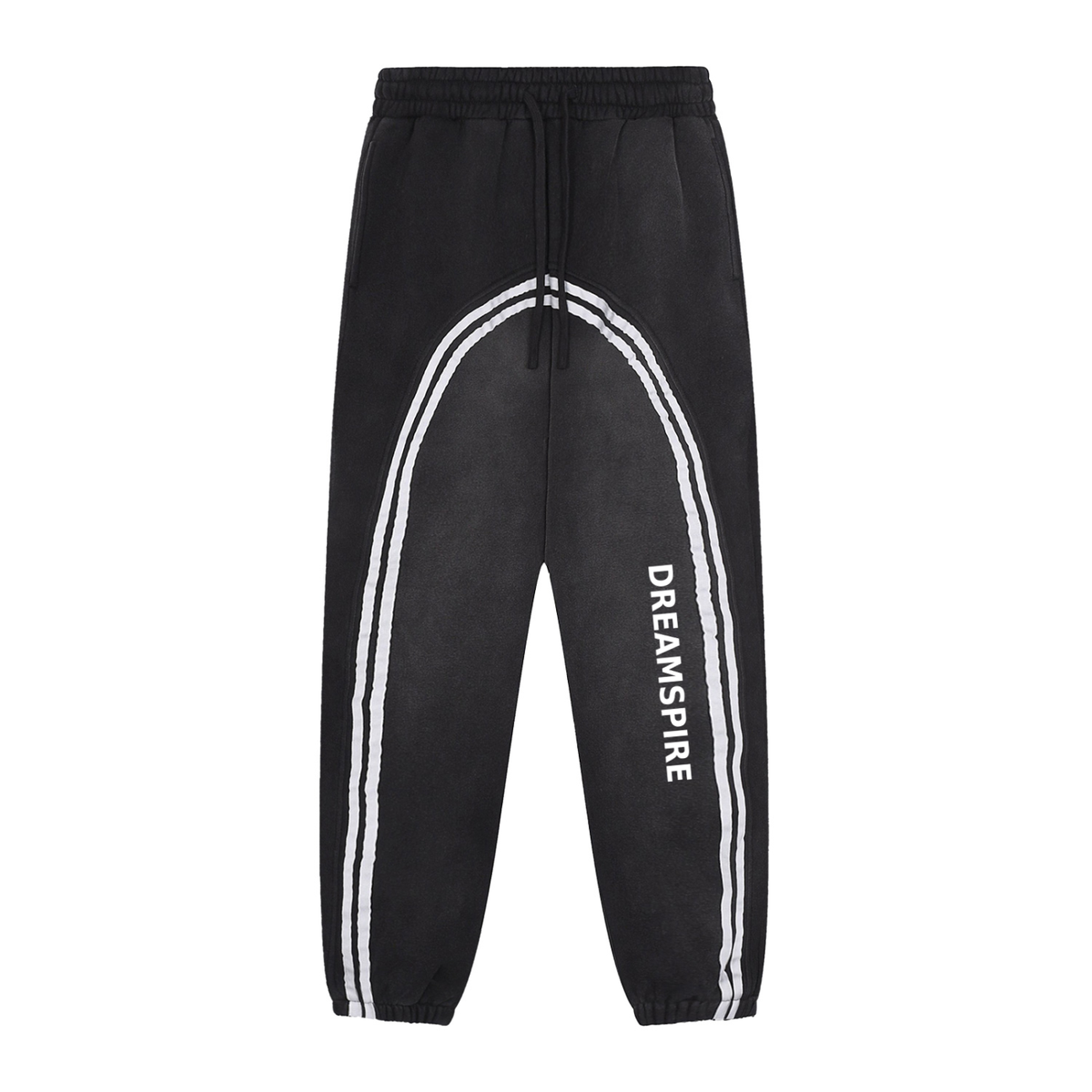 Dreamspire Classic logo Sun Fade Contrast Tape Fleece Jogged Sweatpants