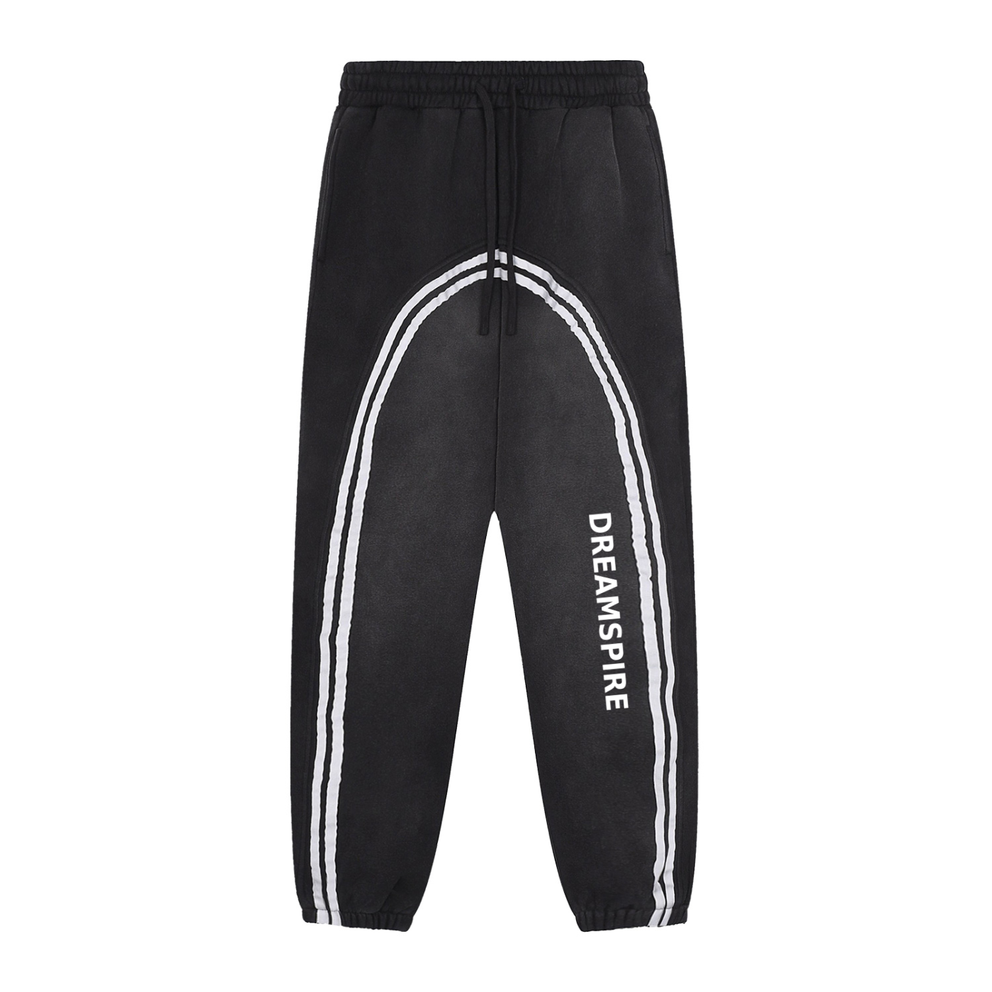 Dreamspire Classic logo Sun Fade Contrast Tape Fleece Jogged Sweatpants