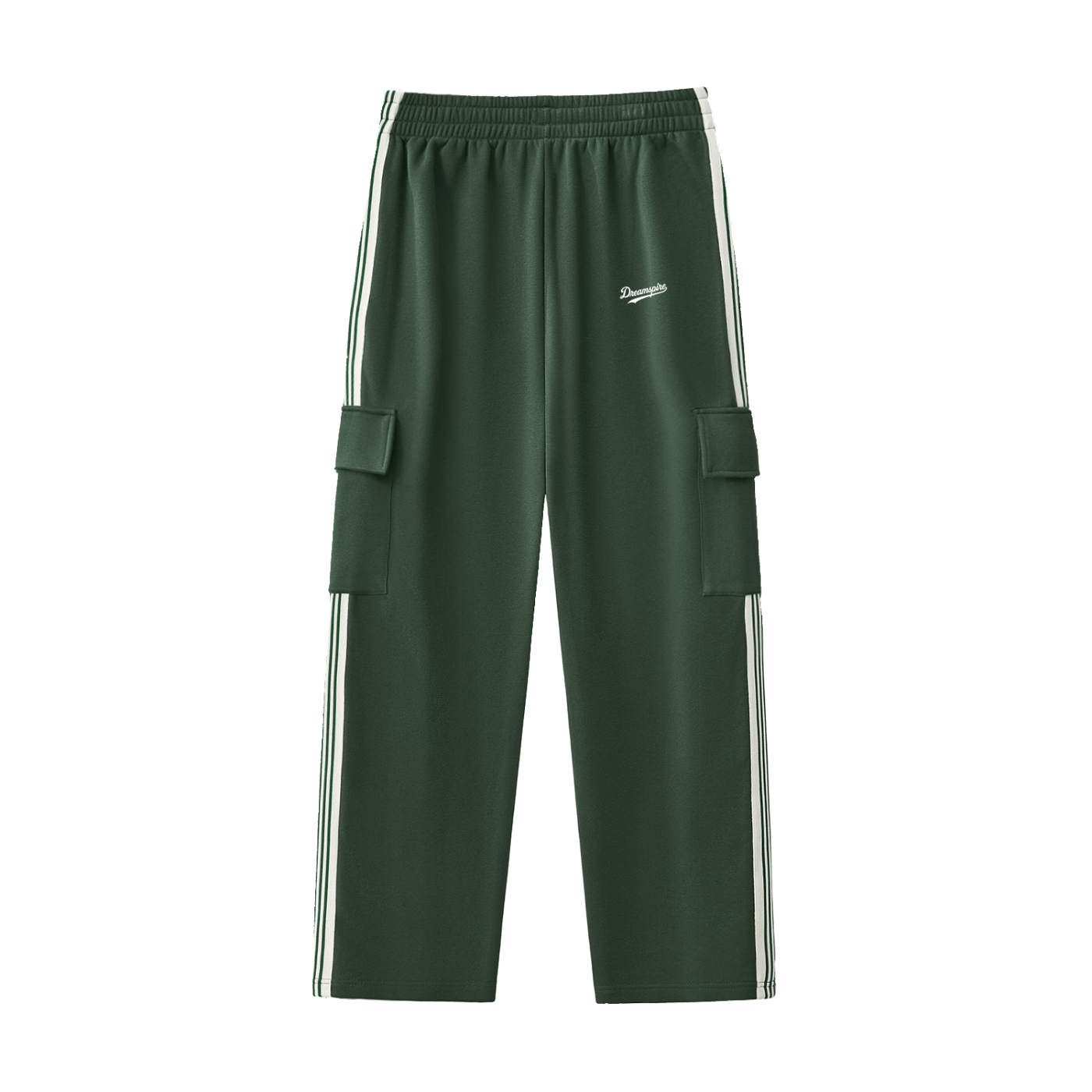 Dreamspire Baseball Side Stripe Straight-Leg Pants