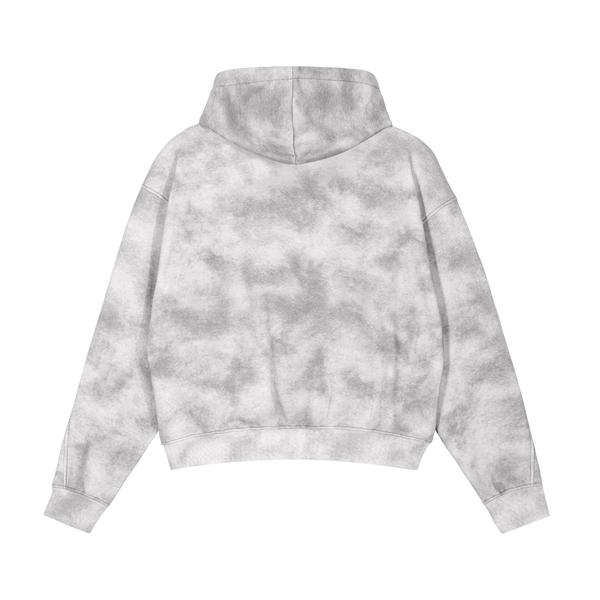 Dreamspire Basic logo Dirty Washed Zip-Up Fleece Hoodie