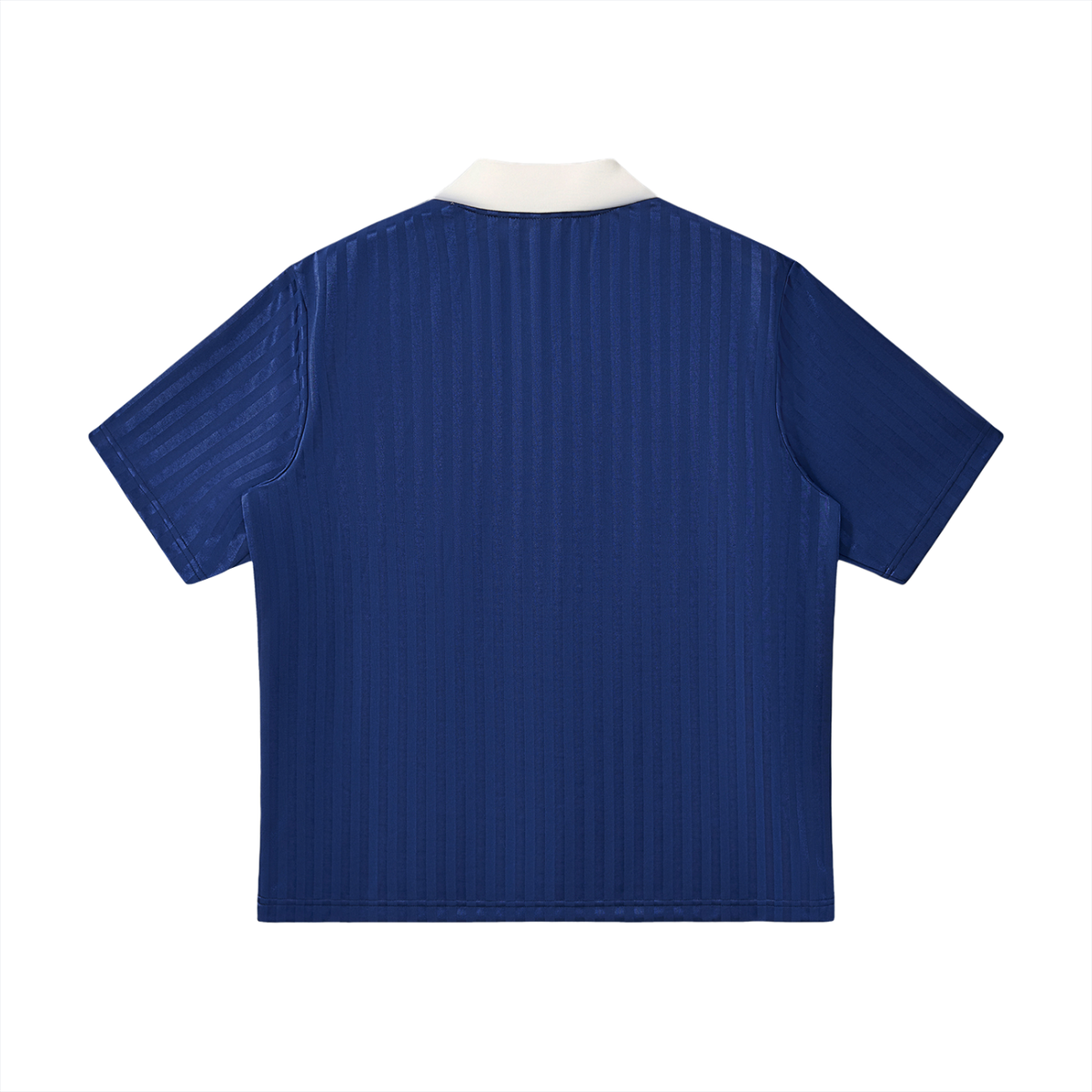 Dreamspire Baseball logo Contrast Collar Striped Soccer Jersey