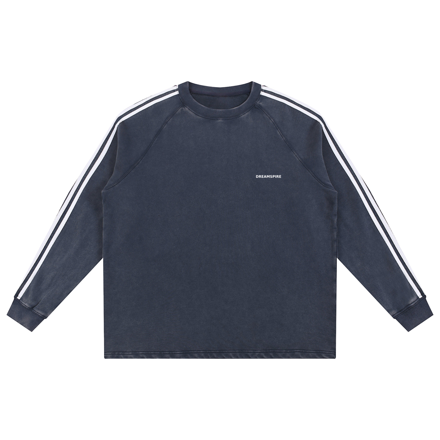 Dreamspire Classic logo Snow Washed Contrast Tape Sweatshirt